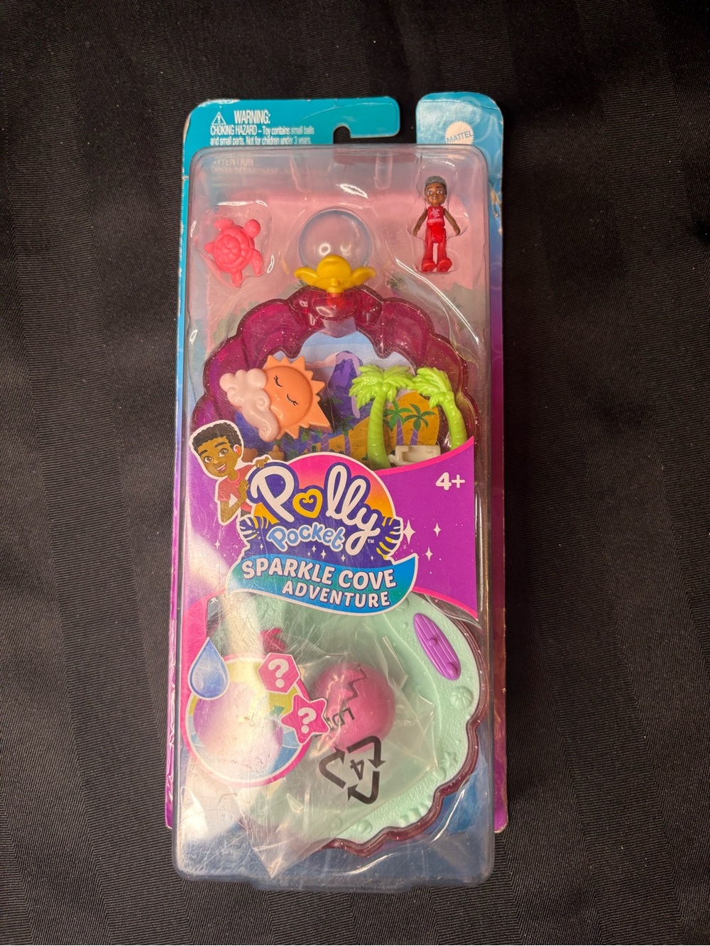 Polly Pocket Sparkle Cove Adventure Playset - Pink & Purple